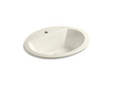 KOHLER K-2699-1-47 Bryant Oval Drop-in bathroom sink with single faucet hole