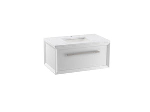 KOHLER K-CM33562-BD1 Enivo 36" wall-hung bathroom vanity cabinet with sink and quartz top