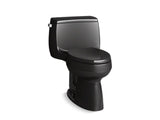 KOHLER K-3615-7 Gabrielle Comfort Height One-piece compact elongated 1.28 gpf chair height toilet with slow close seat