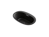 KOHLER K-5714-GW-7 Underscore Oval 60" x 36" drop-in BubbleMassage(TM) Air Bath with Bask heated surface
