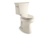 KOHLER 3999-47 Highline Comfort Height Two-Piece Elongated 1.28 Gpf Chair Height Toilet in Almond