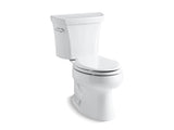 KOHLER 3978-0 Wellworth Two-Piece Elongated 1.6 Gpf Toilet in White