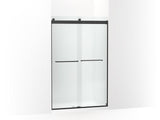 KOHLER K-706014-D3 Levity Sliding shower door, 74" H x 44-5/8 - 47-5/8" W, with 1/4" thick Frosted glass