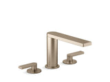 KOHLER K-73081-4 Composed Deck-mount bath faucet with lever handles