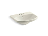 KOHLER K-2363-4 Cimarron Bathroom sink with 4" centerset faucet holes
