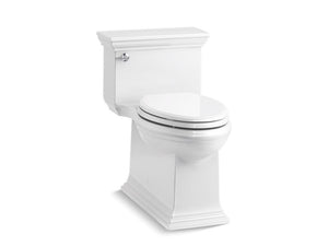 KOHLER K-6428 Memoirs Stately One-piece compact elongated toilet with skirted trapway, 1.28 gpf