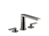 KOHLER K-73060-4 Composed Widespread bathroom sink faucet with lever handles, 1.2 gpm