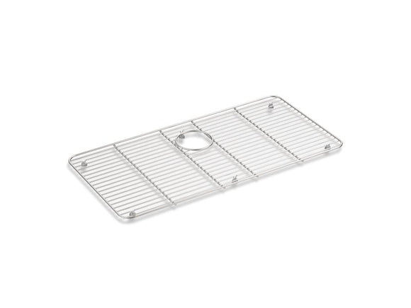 KOHLER K-8342 Iron/Tones Stainless steel sink rack, 28-7/16