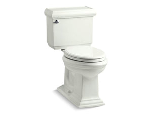 KOHLER 3816-U Memoirs Classic Two-piece elongated 1.28 gpf chair height toilet with insulated tank