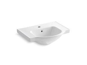 KOHLER K-5248-1 Veer 24" single-hole sink basin