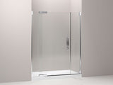 KOHLER K-705764 Shower Door Assembly Kit(glass and handle not included)