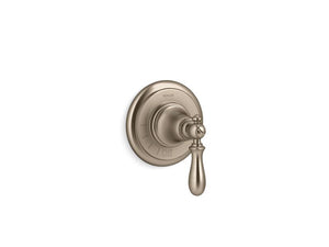 KOHLER K-T72771-9M Artifacts Volume control valve trim with swing lever handle