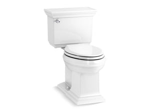 KOHLER 36669 Memoirs Stately ContinuousClean ST two-piece elongated toilet with concealed trapway, 1.28 gpf