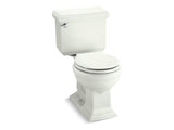 KOHLER 3986-NY Memoirs Classic Comfort Height Two-Piece Round-Front 1.28 Gpf Chair Height Toilet in Dune