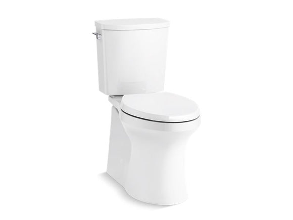 KOHLER K-20450 Irvine Comfort Height Two-piece elongated 1.28 gpf chair height toilet