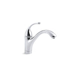 KOHLER 10415-CP Forté Single-Hole Kitchen Sink Faucet With 9-1/16" Spout in Polished Chrome