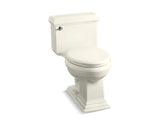 KOHLER 3812-96 Memoirs Classic Comfort Height One-Piece Compact Elongated 1.28 Gpf Chair Height Toilet With Quiet-Close Seat in Biscuit