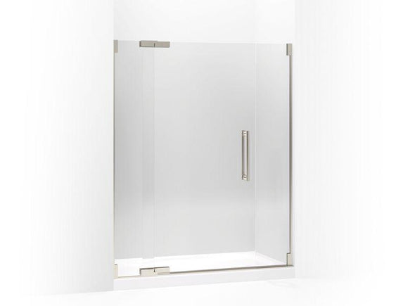 KOHLER 705705-L-NX Purist Pivot Shower Door, 72-1/4