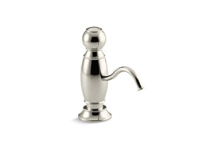 KOHLER K-1994 Traditional soap/lotion dispenser