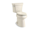 KOHLER 76301-47 Highline Comfort Height Two-Piece Elongated 1.28 Gpf Chair Height Toilet in Almond