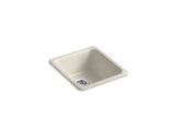 KOHLER K-6584-FD Iron/Tones 17" x 18-3/4" x 8-1/4" Top-mount/undermount single-bowl kitchen sink