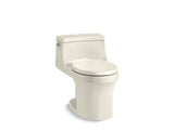 KOHLER K-4007 San Souci One-piece round-front 1.28 gpf toilet with slow-close seat