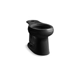 KOHLER K-4347-7 Cimarron Comfort Height Round-front chair height toilet bowl with exposed trapway
