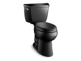 KOHLER K-5299-T Highline Classic Two-piece elongated chair height 1.0 gpf toilet with tank cover locks