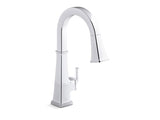 KOHLER K-23832 Riff Touchless pull-down kitchen sink faucet with three-function sprayhead