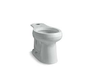 KOHLER K-4347-47 Cimarron Comfort Height Round-front chair height toilet bowl with exposed trapway