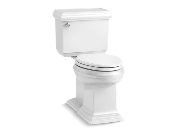KOHLER K-6999 Memoirs Classic Two-piece elongated toilet with concealed trapway, 1.28 gpf