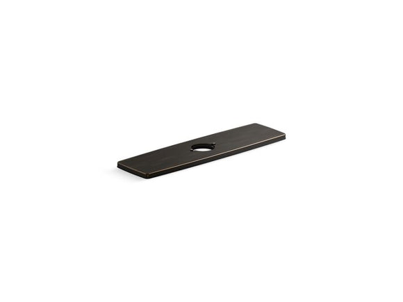 KOHLER K-24462 Riff Three-hole kitchen faucet escutcheon