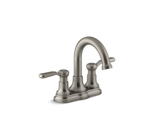 KOHLER K-R76256-4D Worth Two-handle 4" centerset bathroom faucet