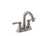 KOHLER K-R76256-4D Worth Two-handle 4" centerset bathroom faucet