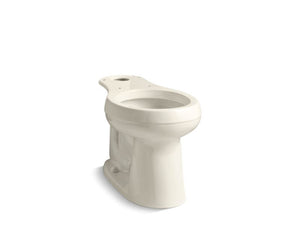 KOHLER K-4829-47 Cimarron Comfort Height Round-front chair height toilet bowl with exposed trapway