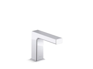 KOHLER K-103S37-SANA Strayt Touchless faucet with Kinesis sensor technology and temperature mixer, AC-powered