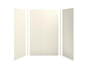 KOHLER 97616-T02-0 Choreograph 60" X 36" X 96" Shower Wall Kit, Cord Texture in White