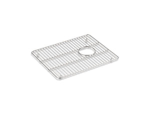 KOHLER K-5656 Cairn Stainless steel sink rack, 13-3/4" x 14", for K-8199