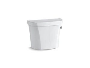 KOHLER 5308-TR-0 Wellworth 1.0 Gpf Toilet Tank With Right-Hand Trip Lever And Tank Cover Locks in White