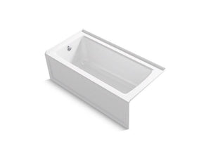 KOHLER 1946-ZX-0 Archer 60" X 30" Alcove Bath With Integral Apron And Left Drain in White