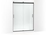 KOHLER K-706383-L Levity Sliding shower door, 78" H x 56-5/8 - 59-5/8" W, with 5/16" thick Crystal Clear glass