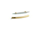 KOHLER 9459-PB Sonata Accessory Kit (Grab Bar And Shelf Kit) in Vibrant Polished Brass