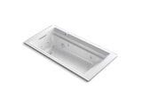KOHLER K-1124-XHGH Archer 72" x 36" drop-in Heated BubbleMassage air bath and whirlpool
