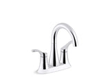 KOHLER K-27388-4N Simplice Centerset bathroom sink faucet, 0.5 gpm