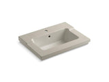 KOHLER K-2979-1-G9 Tresham vanity-top bathroom sink with single faucet hole