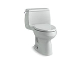 KOHLER K-3615-95 Gabrielle Comfort Height One-piece compact elongated 1.28 gpf chair height toilet with slow close seat