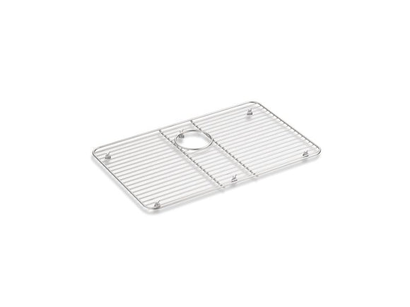 KOHLER K-8343 Iron/Tones Stainless steel sink rack, 22-1/2