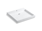 KOHLER K-2314-1 Purist Wading Pool Fireclay vessel bathroom sink with single faucet hole