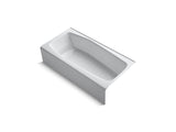 KOHLER K-716 Villager 60" x 30-1/4" alcove bath with integral apron and right-hand drain