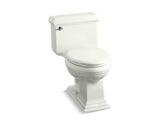 KOHLER 3812-NY Memoirs Classic Comfort Height One-Piece Compact Elongated 1.28 Gpf Chair Height Toilet With Quiet-Close Seat in Dune